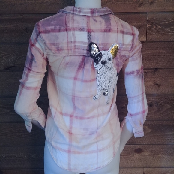 Customized French Bulldog Girls Shirt T9 - Picture 2 of 8